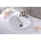 Anzzi Cadenza 20.5" Ceramic Drop In Sink Basin in White LS-AZ097 - alternate 2